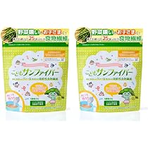 Amazon | 食物繊維 こどもサンファイバー 2袋セット グアー豆 1歳頃